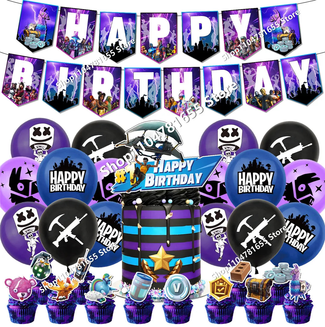 Fortnite Anime Games Figure Model PVC Dolls 8pcs/set Figure Toys Trooper Figurine Anime Collection Kids Fans Birthday Xmas Gifts