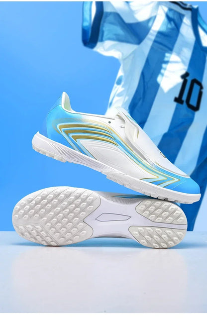 Nouvelles chaussures de football pour hommes, baskets de futsal, crampons antidérapants de haute qualité pour intérieur, chaussures de football à crampons très vendues, chaussures de match pour terrain gazon, chaussures