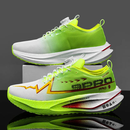 Casual Running Shoes Men Marathon Sports Carbon Board Breathable Lightweight Women's Comfortable Athletic Nonskid Sneakers 2026