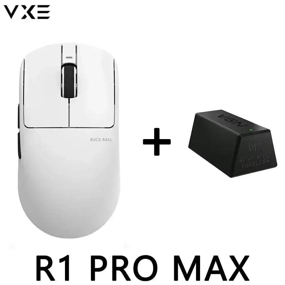 VXE Dragonfly R1 Pro Max Wireless Mouse R1 SE Light weight PAW3395 Nordic52840 4KHz Smart Speed X FPS Office Gaming Mouses Gift