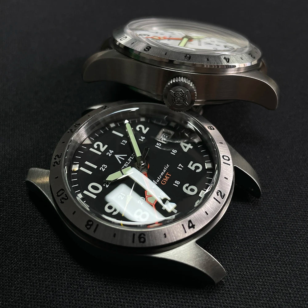 STEELFLIER Official SF792 GMT Mechanical Dive Watches Super Luminous NH34 Movement 20Bar Waterproof Luxury Stainless Steel Watch