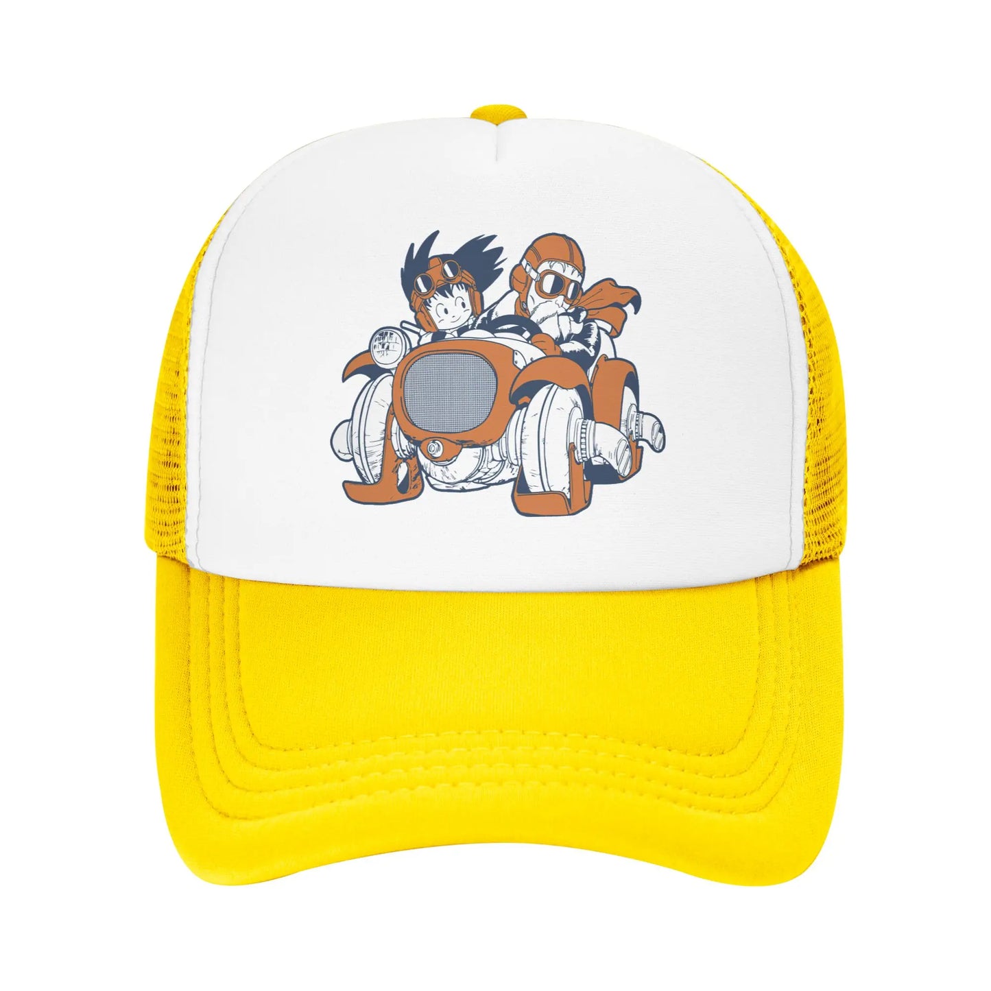 Goku Muten Roshi Dragon Ball Z Baseball Caps Sport Sun Hat Anime DBZ Hats Breathable Polyester Trucker Cap Summer Trucker Caps