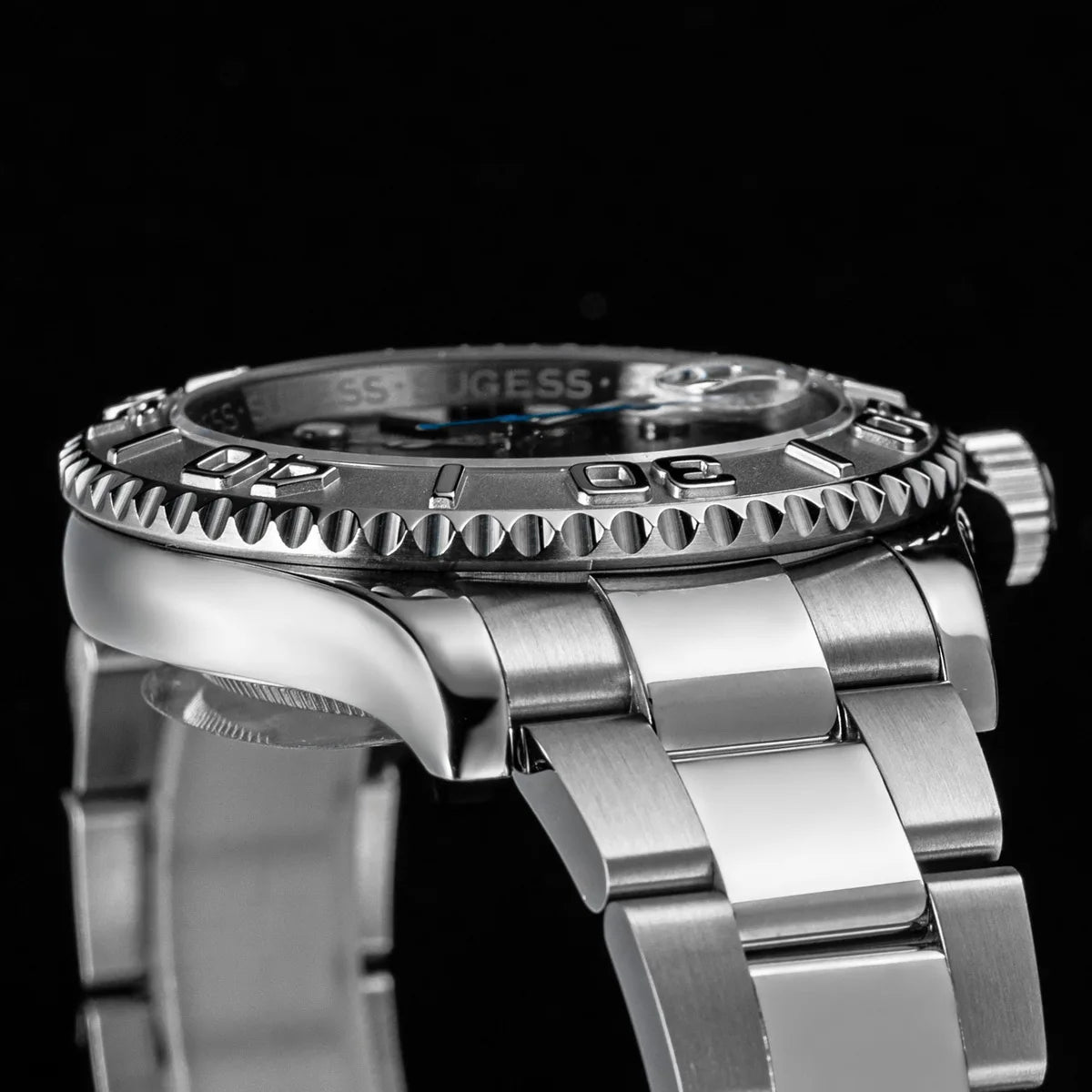Sugess New Diving Men's Watch Automatic Mechanical WristWatches 10Bar NH35A Movement Sapphire Luminous Ceramic Bezel S450-2 2025