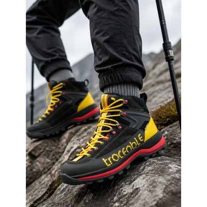 Nouveauté 2026 : chaussures d'escalade pour hommes et femmes, baskets de trekking de qualité supérieure, chaussures de randonnée antidérapantes, chaussures de sport montantes pour la salle de sport