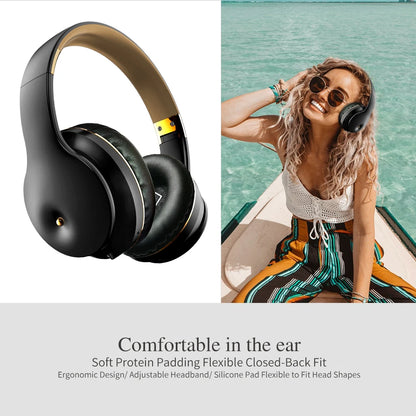 Wireless Bluetooth 5.0 Headphones Over Ear Headset Graffiti Design Foldable Headphone with Mic Hi-Fi Stereo For phone pc laptop
