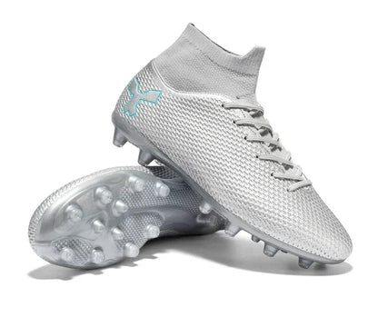 Chaussures de football pour hommes, modèle original, résistantes, pour terrain gazonné, crampons, antidérapantes, de haute qualité, confortables, chaussures de football pour activités de plein air.