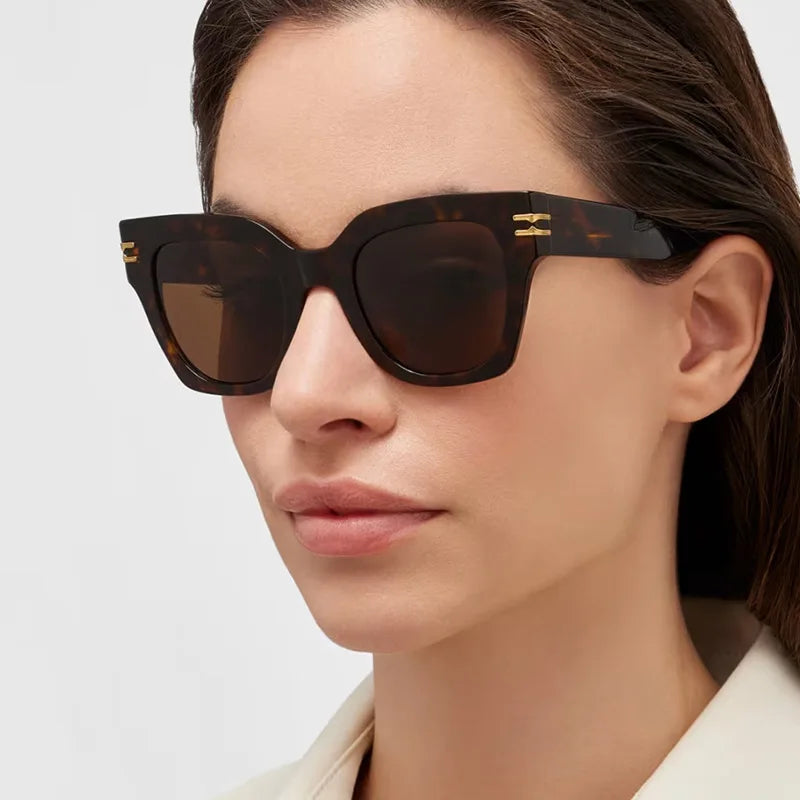 Square Oversized Sunglasses Trendy Premium UV Blocking Driving Sun Glasses for Men Women personality Unisex Eyewear Shades