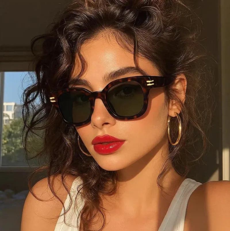 Square Oversized Sunglasses Trendy Premium UV Blocking Driving Sun Glasses for Men Women personality Unisex Eyewear Shades