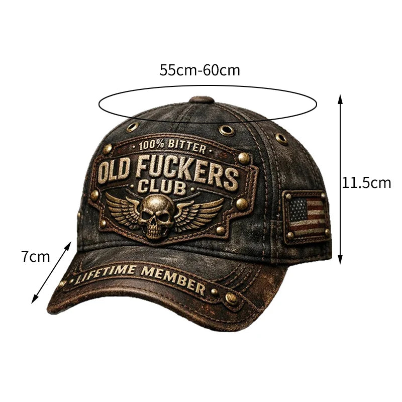 1pc Skull Head 3d Printing Letters Baseball Caps For Men Women Personality Street Leisure Sunshade Baseball Cap Originales Hats