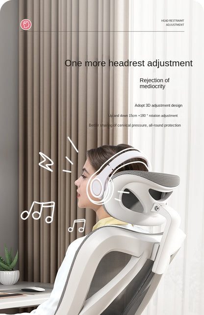 UVR Gaming Computer Chair Mesh Breathable Staff Chair Ergonomic Design Armrest Chair Sitting Comfor THome Office Chair Furniture